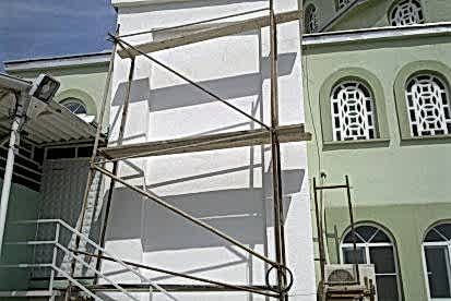 Hatipoğlu Camii Dış Cephe Su Yalıtımı - Tekirdağ