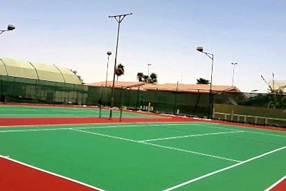 Tenis Kortu Basket Sahası Epoksi Uygulamaları