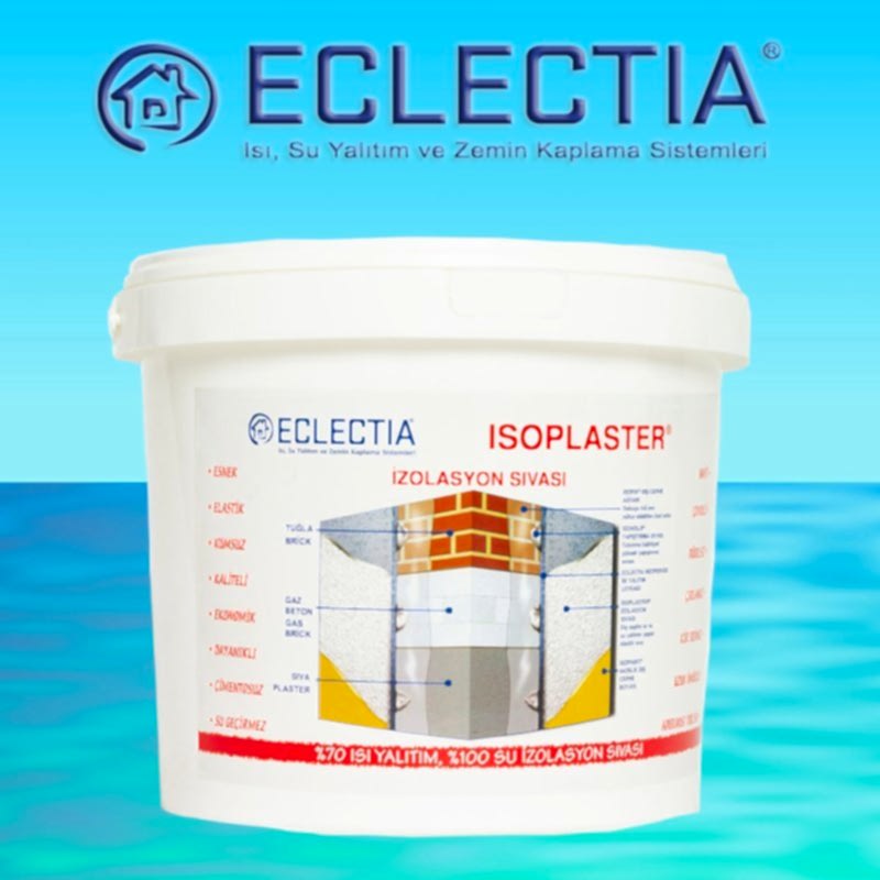 Eclectia İsoplaster İç ve Dış Cephe Isı Yalıtım Sıvası