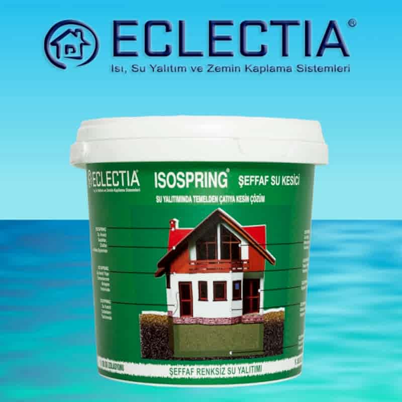 Eclectia İsospring Şeffaf Su Kesici