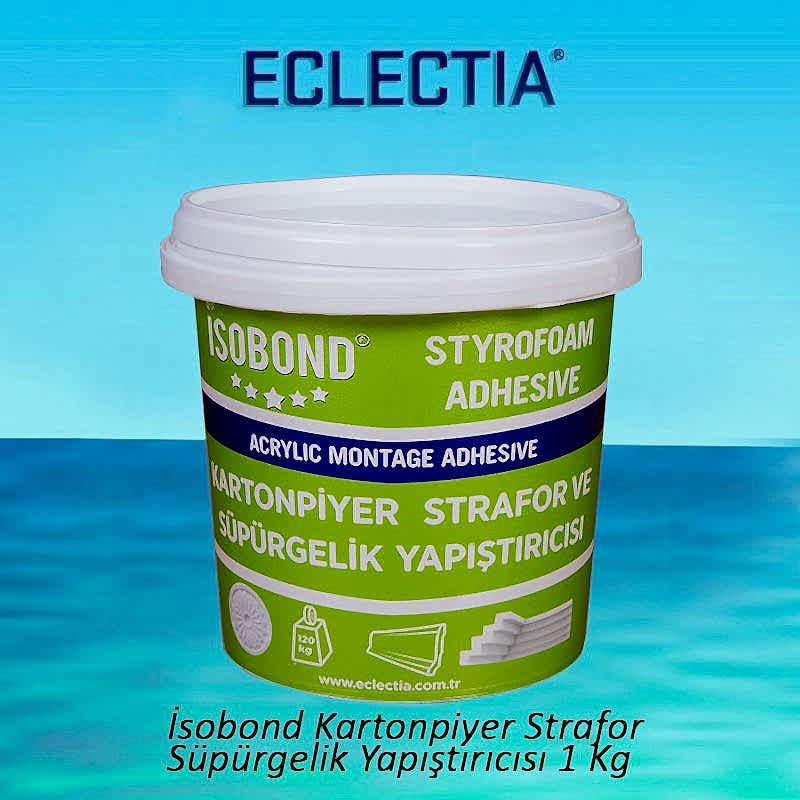 İSOBOND KARTONPİYER STRAFOR SÜPÜRGELİK YAPIŞTIRICISI 1 KG