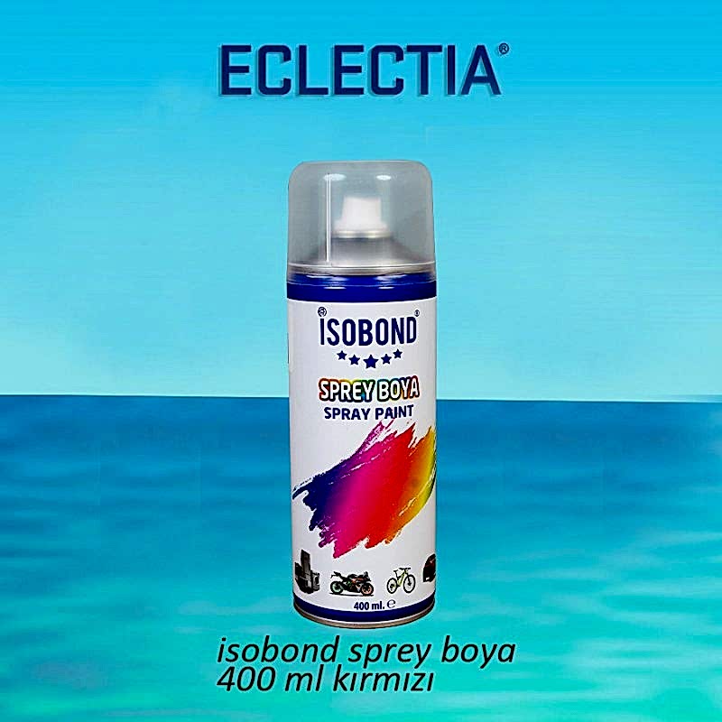 İSOBOND SPREY BOYA 400 ML KIRMIZI