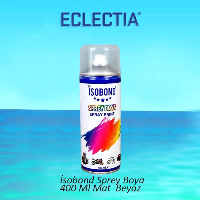 İSOBOND SPREY BOYA 400 ML MAT BEYAZ