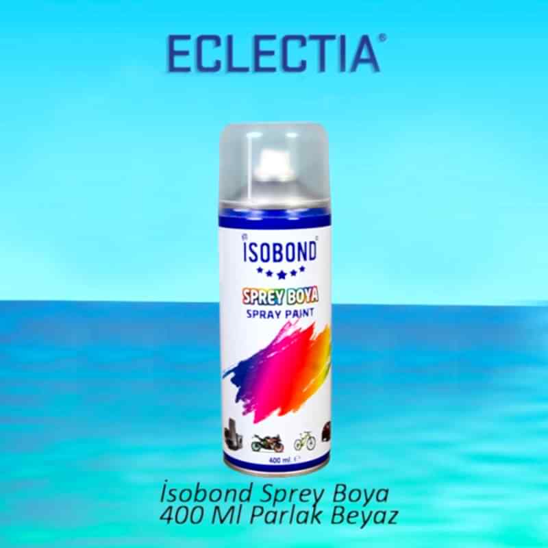 İsobond Sprey Boya 400 Ml Parlak Beyaz 