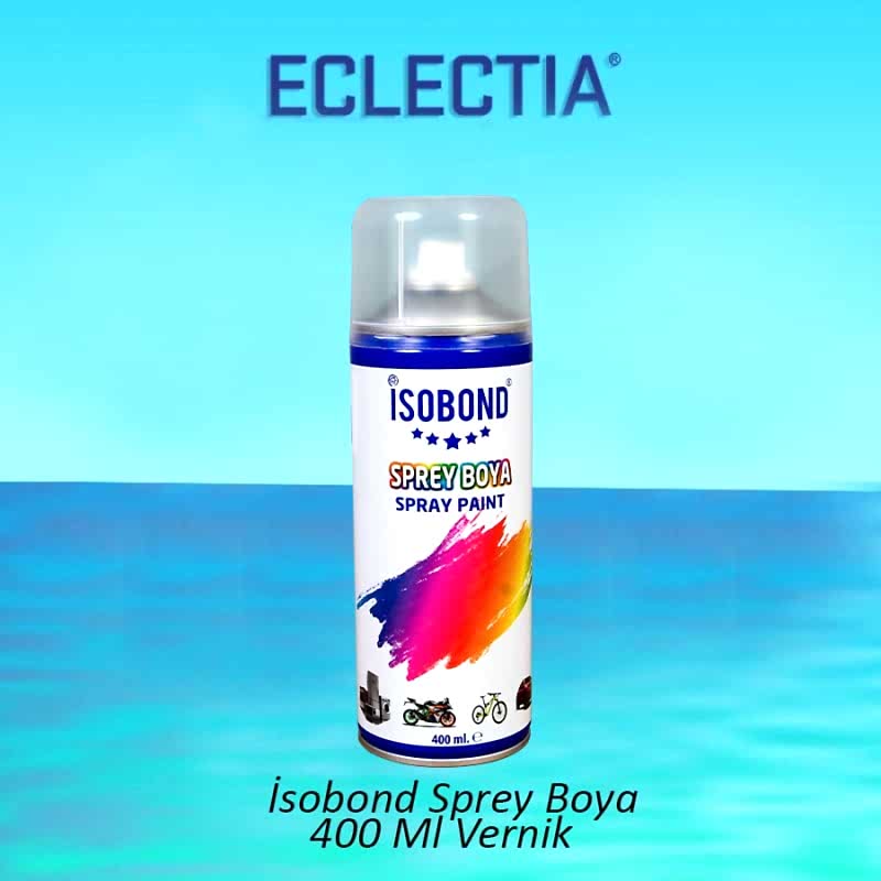 İSOBOND SPREY BOYA 400 ML VERNİK